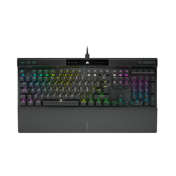 Keyboard Corsair K70 Spanish Qwerty Black-0