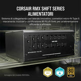 Power supply Corsair RM1000x SHIFT ATX 1000 W 80 Plus Gold-29