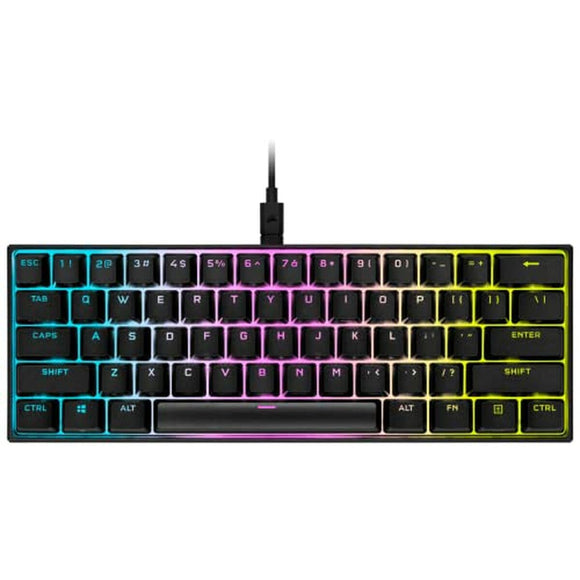 Keyboard Corsair K65 RGB MINI 60% Mechanical Gaming Spanish Qwerty-0