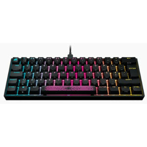 Keyboard Corsair K55 RGB Black Spanish Qwerty-0