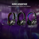 Headphones with Microphone Corsair HS35 v2 Black-8