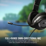 Headphones with Microphone Corsair HS35 v2 Black-5