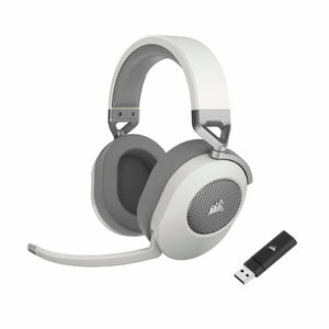 Headphones with Microphone Corsair HS65 White-0
