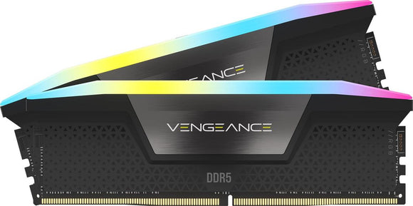 CORSAIR Vengeance RGB - DDR5 - kit - 96 GB: 2 x 48 GB - DIMM 288-pin - 3500 MHz / PC5-56000 - unbuffered-0