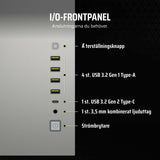 ATX Semi-tower Box Corsair 6500X White-5