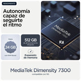 Smartphone Motorola PB8X0012SE 8 GB RAM 6,67" 512 GB Blue-10