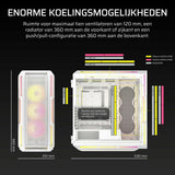 ATX Semi-tower Box Corsair White-12