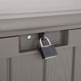 Outdoor Chest Lifetime Brown Plastic 127 x 67 x 64 cm 440 L-1