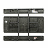 Picnic table Lifetime Wood Brown Foldable Steel Plastic 183 x 145 x 74 cm-5