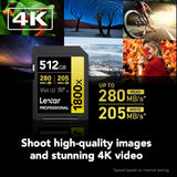 SD Memory Card Lexar LSD1800512G-BNNNG 512 GB-5