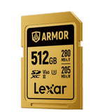 SDXC Memory Card Lexar Professional Armor Gold 512 GB-0
