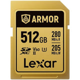 SDXC Memory Card Lexar Professional Armor Gold 512 GB-1