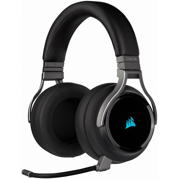 Bluetooth Headset with Microphone Corsair Virtuoso RGB Black Multicolour-0