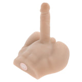 Realistic Dildo Evolved ABS TPR Ø 4,5 cm (17,8 cm)-0