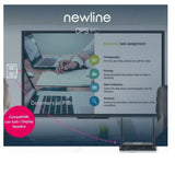 USB Cable Newline Interactive WB7C120U Black-1