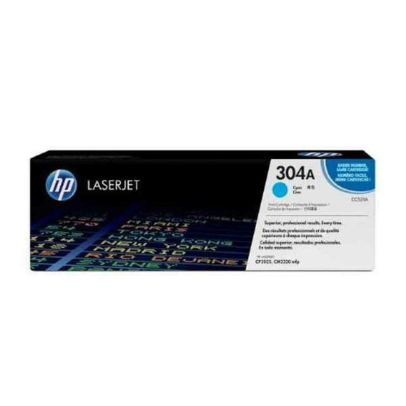 Original Toner HP 304A Cyan-0