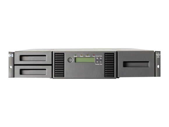 HPE StoreEver MSL2024 0-drive Tape Library-0