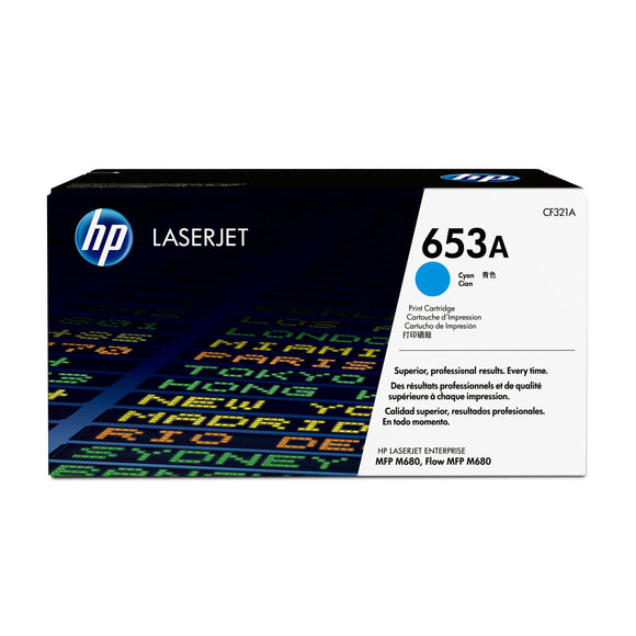 Original Toner HP CF321A Cyan-0