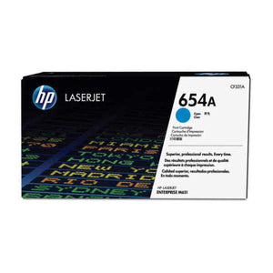 Original Toner HP 654A Cyan-0