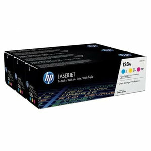 Original Toner HP 128A CYM Multicolour-0