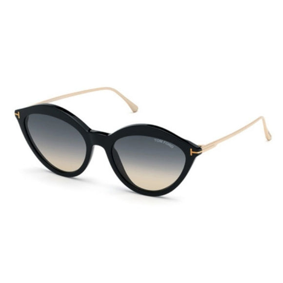 Ladies' Sunglasses Tom Ford FT0663 57 01B-0