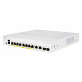 Switch CISCO CBS350-8P-E-2G-EU White-0