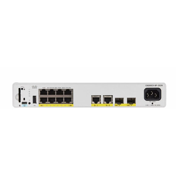 Switch CISCO C9200CX-8P-2X2G-E-0