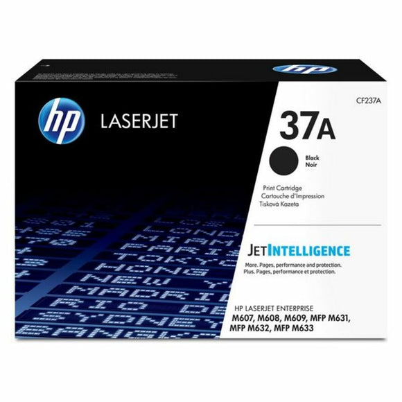 Original Toner HP CF237A Negro Black-0