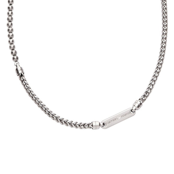 Ladies' Necklace Emporio Armani EGS3182040 Silver-0