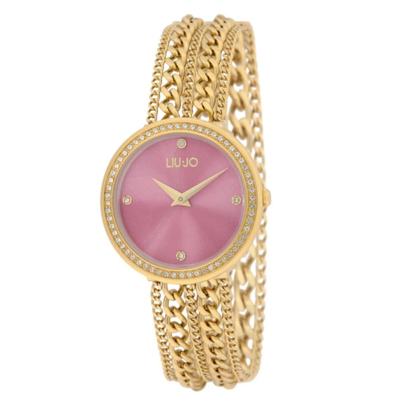 Ladies' Watch LIU JO TLJ2535 Golden-0
