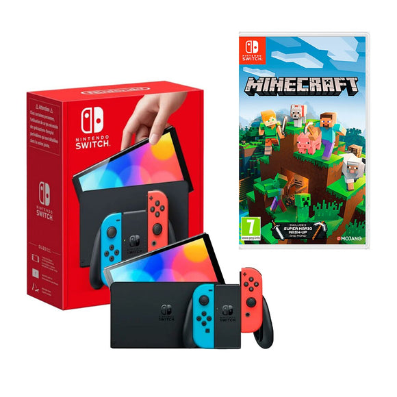 Nintendo Switch OLED Nintendo AZ/RJ + MINECRAFT-0