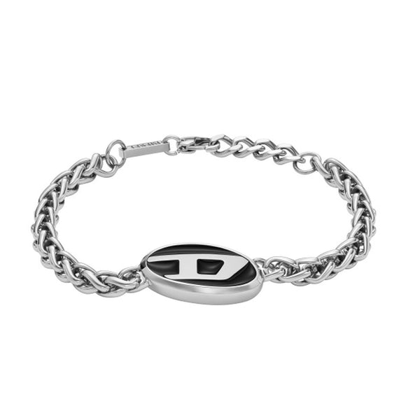 Men's Bracelet Diesel DX1469040 Silver-0