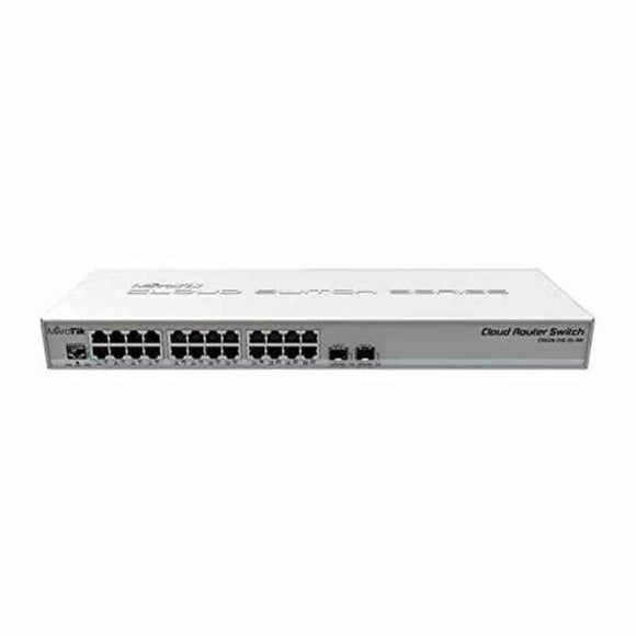 Cabinet Switch Mikrotik CRS326-24G-2S+RM Gigabit Ethernet Silver-0