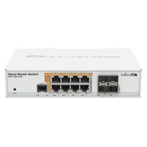 Switch Mikrotik CRS112-8P-4S-IN 16 MB 128 MB RAM White-0