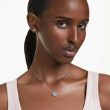 Women's necklace and matching earrings set Swarovski 5685437-1