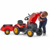 Pedal Tractor Falk 2046AB rouge-3