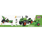 Pedal Tractor Falk Xtractor 2048AB Green-1