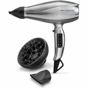 Hairdryer Babyliss Pro Digital 6000E 2200 W 2200 W Silver-0