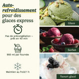 Ice Cream Maker Cuisinart ICE90E White 100 W 1 L-5