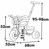 Tricycle Smoby Be Move Confort Beige-2