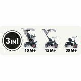 Tricycle Smoby Baby Driver Grey-5