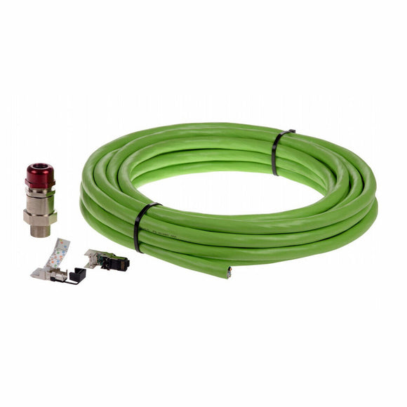 UTP Category 6 Rigid Network Cable Axis 01540-001 Green 10 m-0