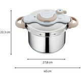 Pressure cooker SEB Clipso Minut Eco Respect Stainless steel-4