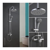 Shower Column Rousseau Stainless steel ABS-2