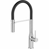 Mixer Tap Rousseau Køben Grey Stainless steel Brass-0