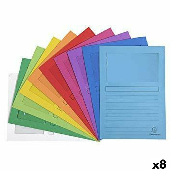 Set of Subfolders Exacompta FOREVER A4 50 Pieces (8 Units)-0