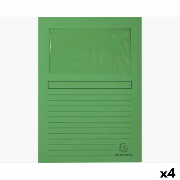 Set of Subfolders Exacompta A4 100 Pieces (4 Units)-0