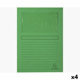 Set of Subfolders Exacompta A4 100 Pieces (4 Units)-0