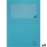 Subfolder Exacompta Forever Light Blue A4 100 Pieces (4 Units)-0