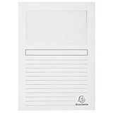 Subfolder Exacompta Forever White A4 100 Pieces (4 Units)-1